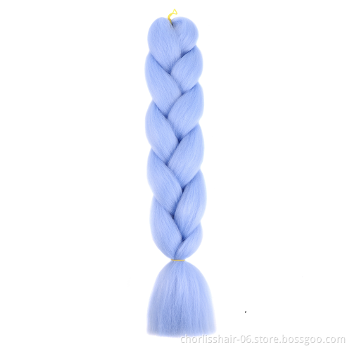 Wholesale 24'' Ombre Yaki Jumbo Braids Pre-stretched Crochet Synthetic Afro Braiding Hair Extensions Expression Braiding Hair